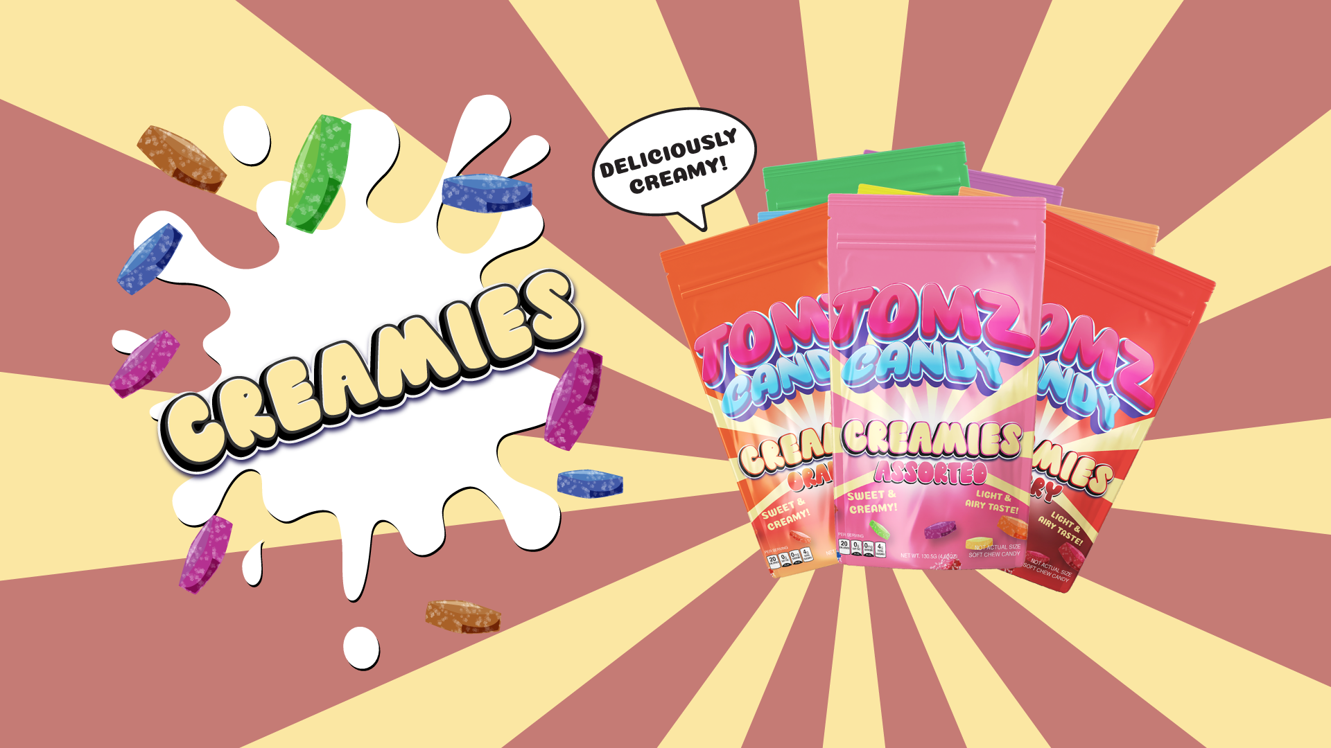 Creamies – Tomz Candy